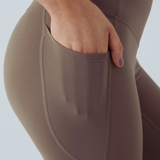 UltraSculpt High-Waisted Tummy Control Leggings – Pocket Shaping Compression Workout Pants