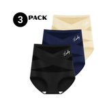 Morelect Women’s High-Waist Brief Panties – Ultra Soft Cross-Mesh Underwear | 3–5 Pack Comfort Fit