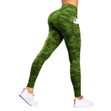 UltraSculpt High-Waisted Tummy Control Leggings – Pocket Shaping Compression Workout Pants