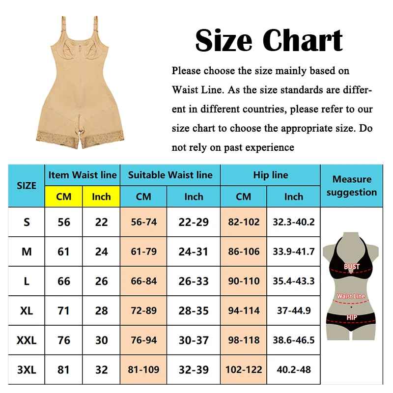 Fajas Colombianas Full Body Shapewear for Women – Tummy Control, Butt Lifter, Adjustable Straps & Zipper Crotch | Strong Compression Bodysuit