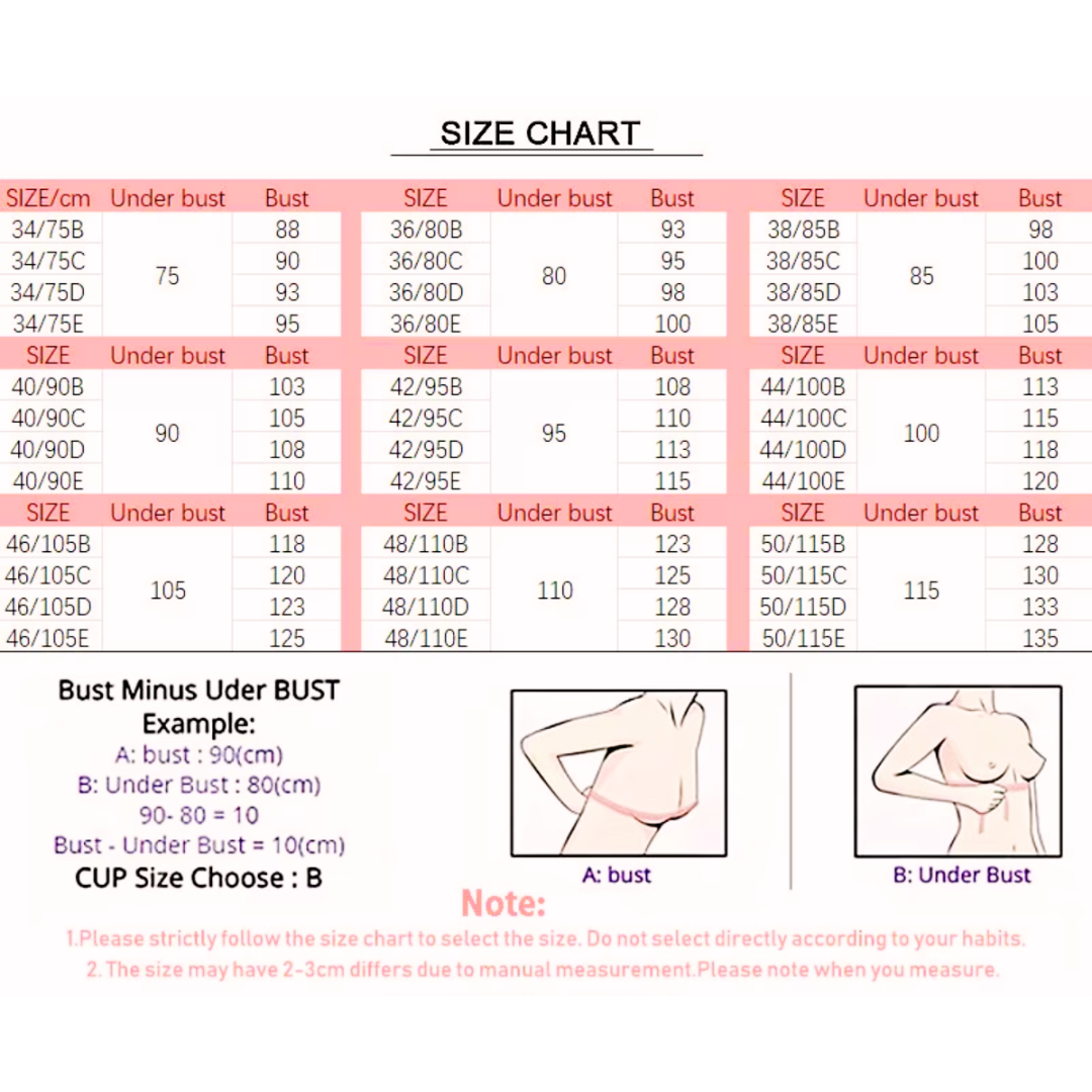 Jelly Wireless Seamless Bra – Women’s Deep V Push-Up Bralette | Comfortable Everyday T-Shirt Bra