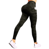 UltraSculpt High-Waisted Tummy Control Leggings – Pocket Shaping Compression Workout Pants